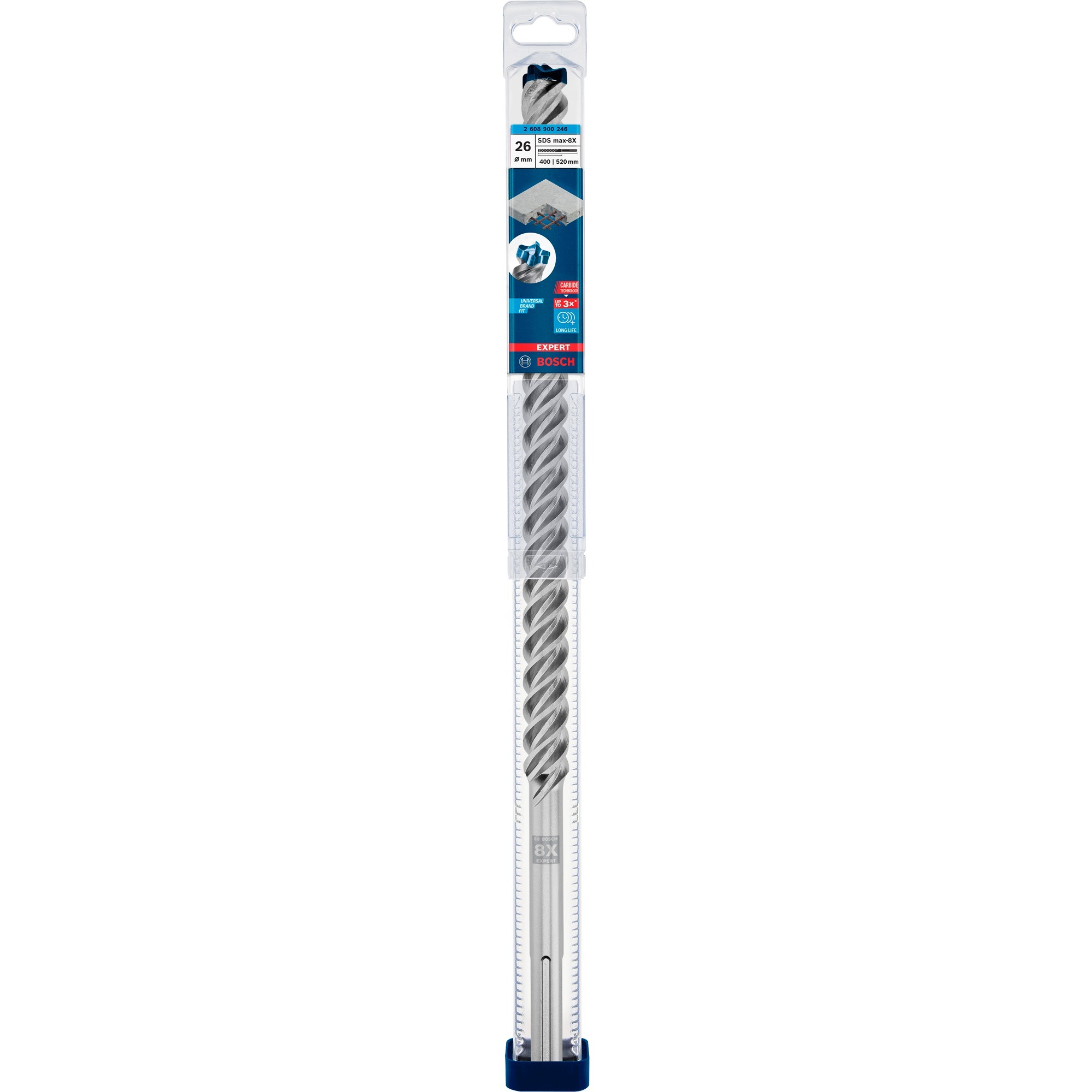 EXPERT Hammerbohrer SDS-max-8X, Ø 26mm
