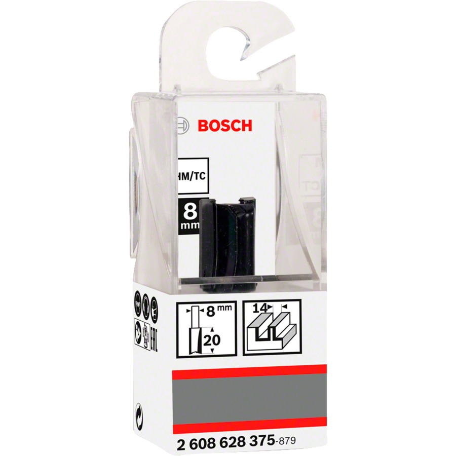 Bosch Nutfräser Standard for Wood, Ø 14mm, Arbeitslänge 19,6mm | 03165140358361 Bosch Nutfräser Standard for Wood, Ø 14mm, Arbeitslänge 19,6mm | 03165140358361