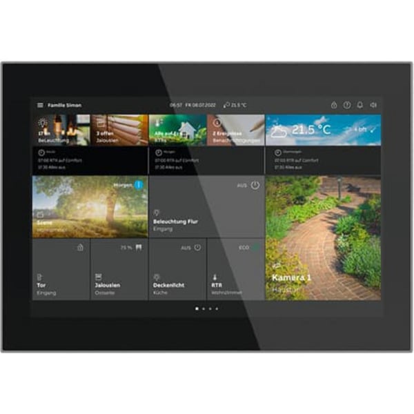 SmartTouch 10 Zoll Touchpanel Unterputz Melde- und Bedientableau ST/U10.1.11-825