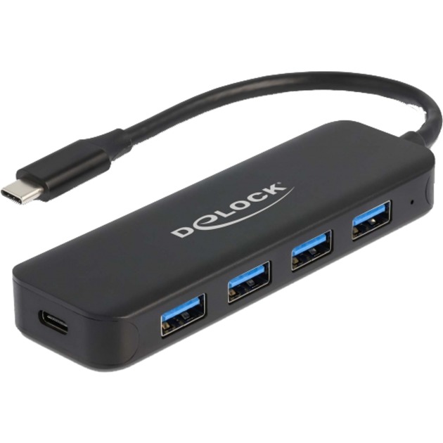 USB Type-C Hub 4 Port USB 3.2 Gen 1 mit Power Delivery 85 Watt, USB-Hub