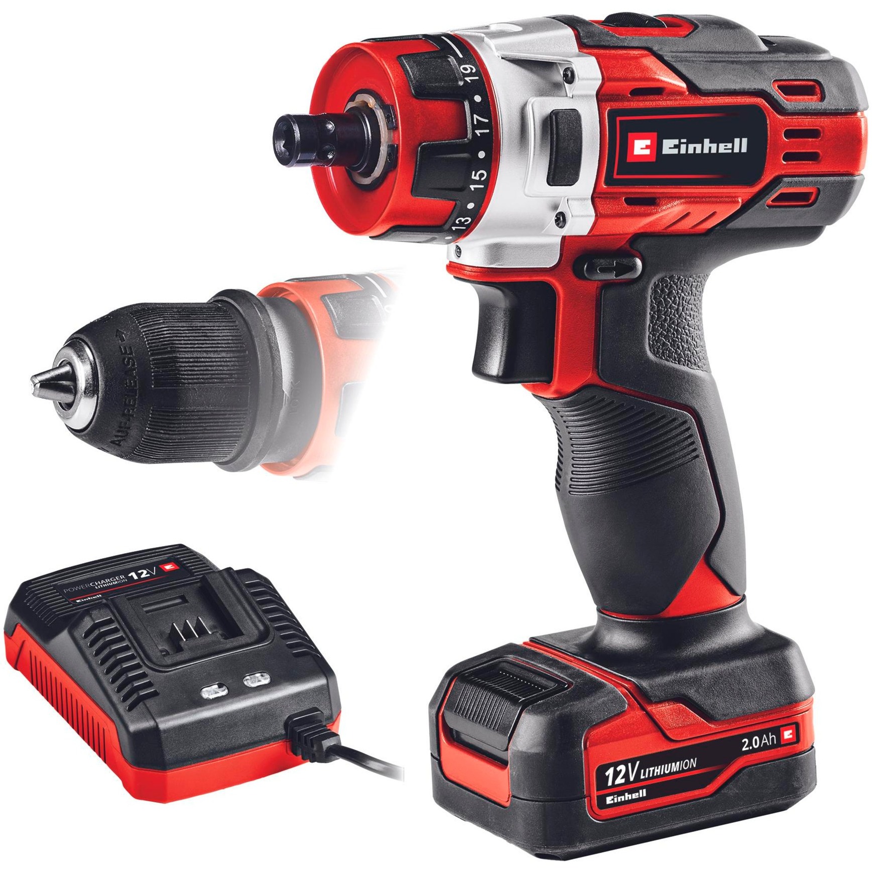 Akku-Bohrschrauber TE-CD 12/1 X-Li, 12Volt