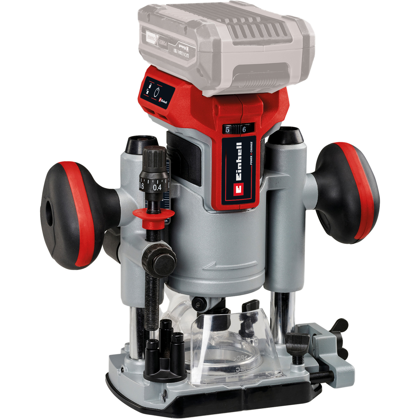 Professional Akku-Oberfräse TP-RO 18 Li BL - Solo, 18Volt