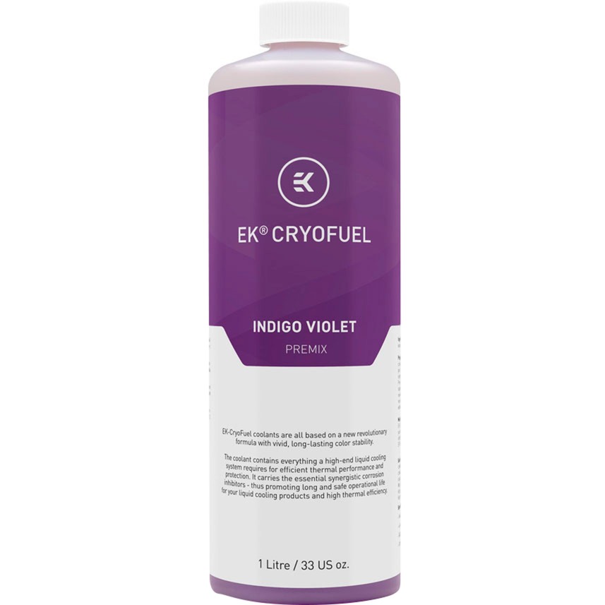 EKWB EK-CryoFuel Indigo Violet (Premix 1000mL), Kühlmittel | 03831109810415 EKWB EK-CryoFuel Indigo Violet (Premix 1000mL), Kühlmittel | 03831109810415