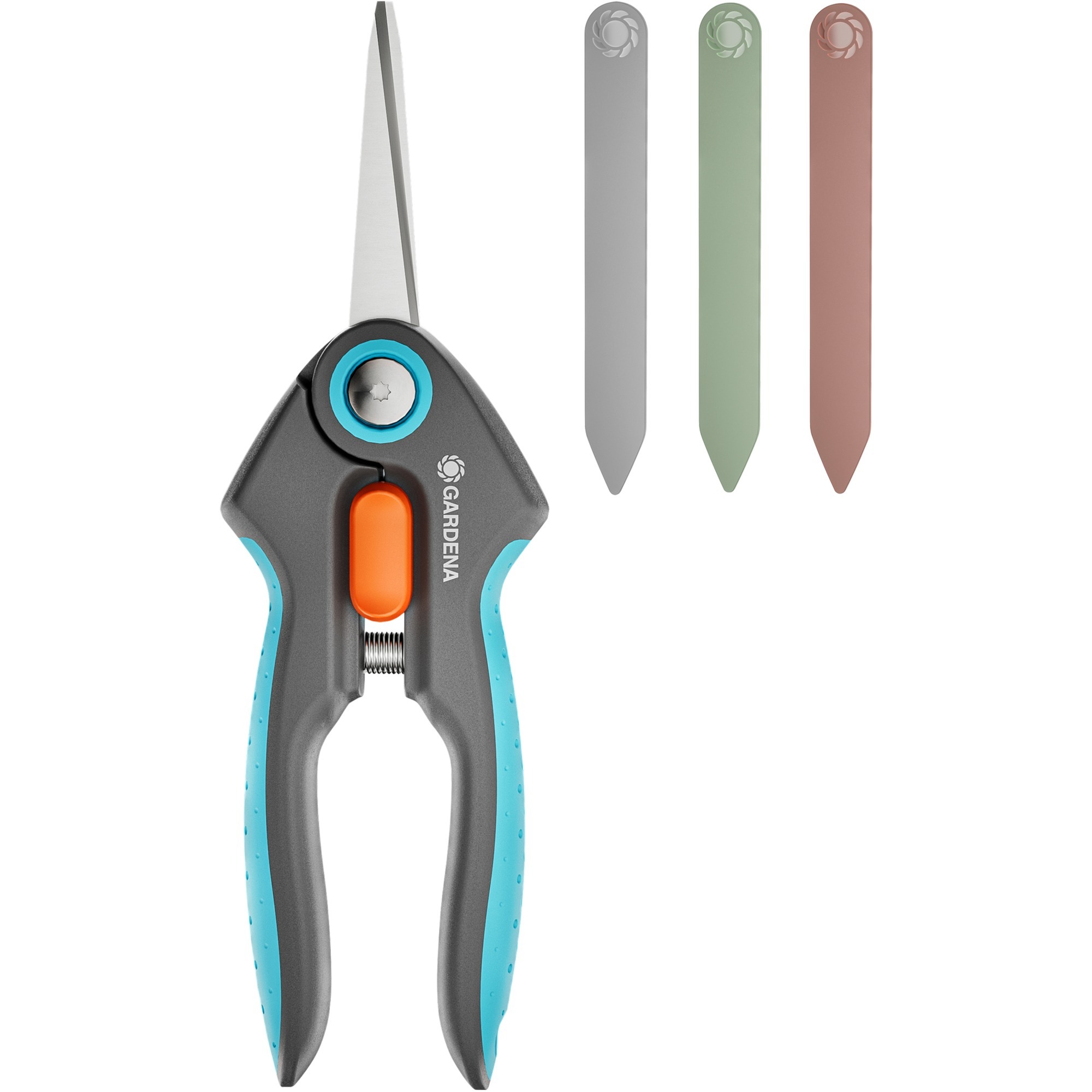 Gartenschere FreshCut, Set mit Kräuterschildern
