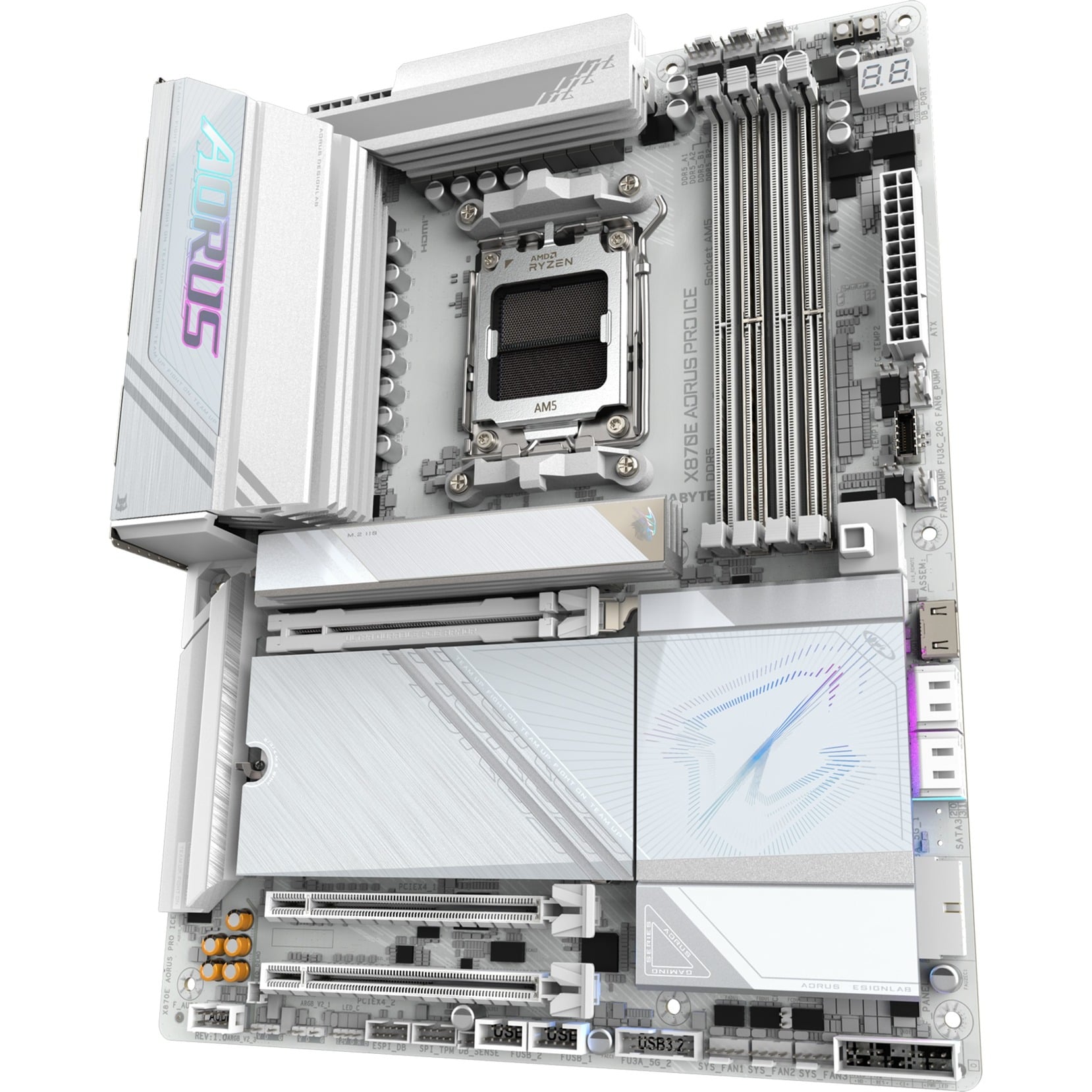 Gigabyte X870E Aorus Pro X3D Ice: A motherboard with a lot of features for the AM5 platform