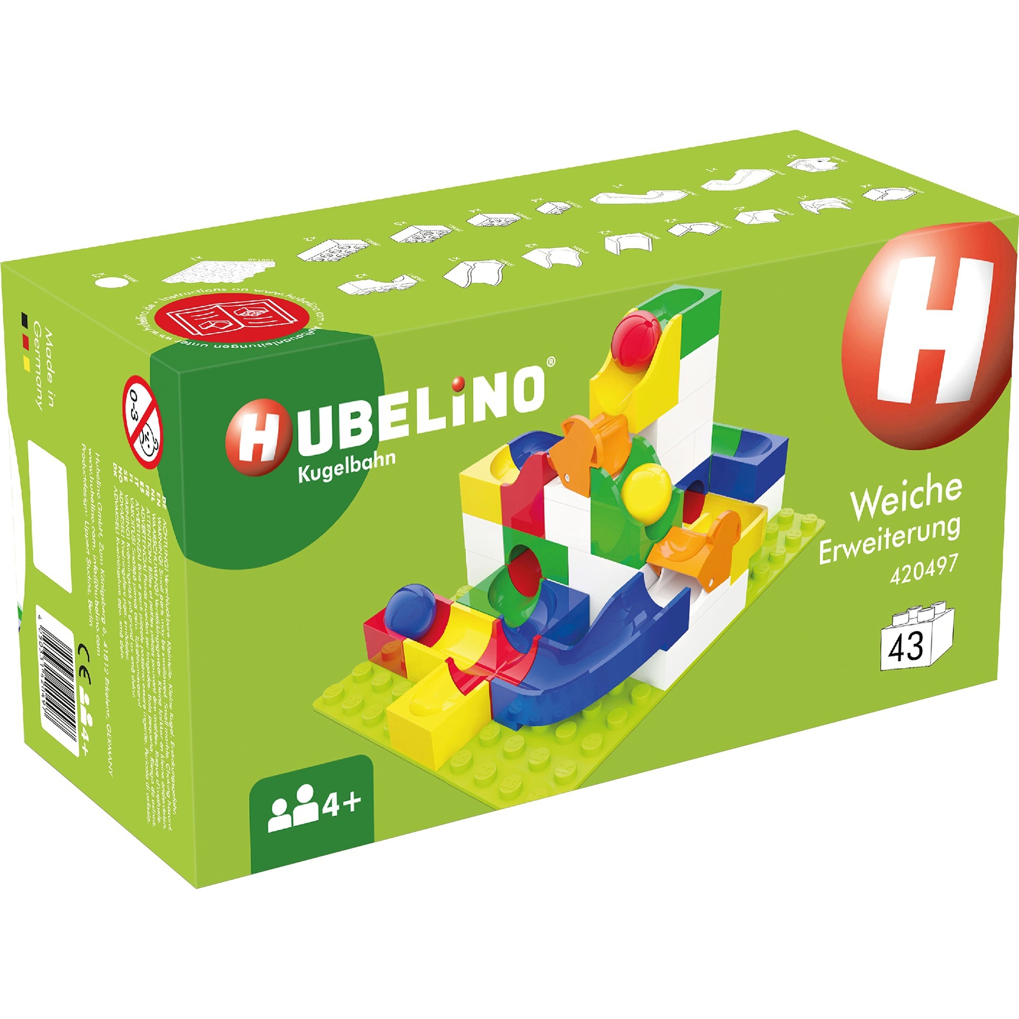 Kugelbahn Weiche Erweiterung