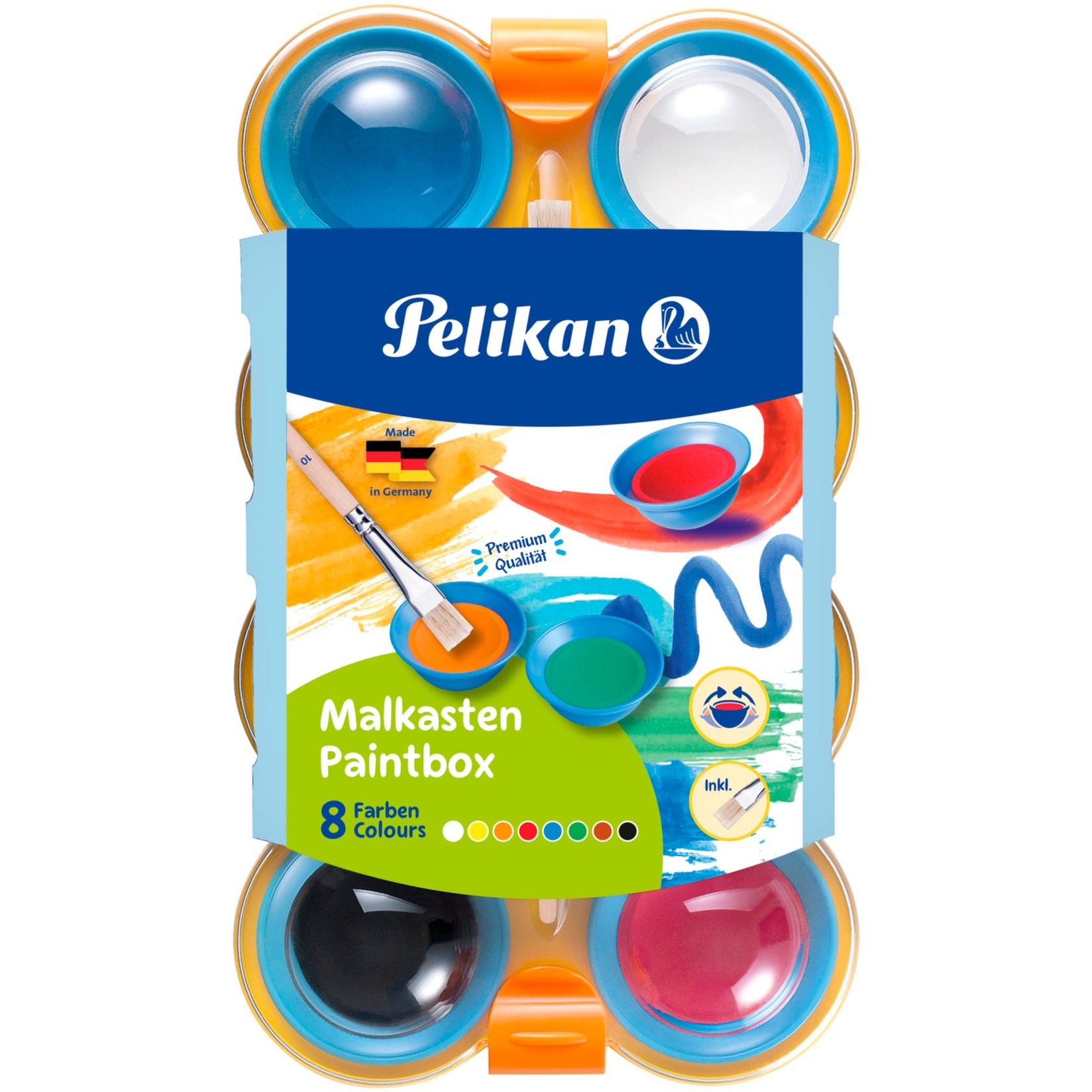Pelikan mini-friends Malkasten 755/8, Farbkasten | 04012700723123 Pelikan mini-friends Malkasten 755/8, Farbkasten | 04012700723123