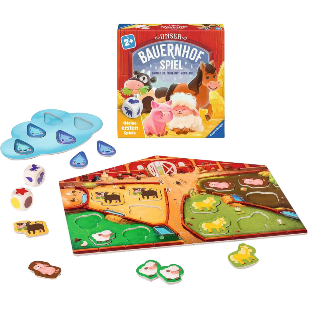 Meine ersten Spiele - Unser Bauernhofspiel, Brettspiel