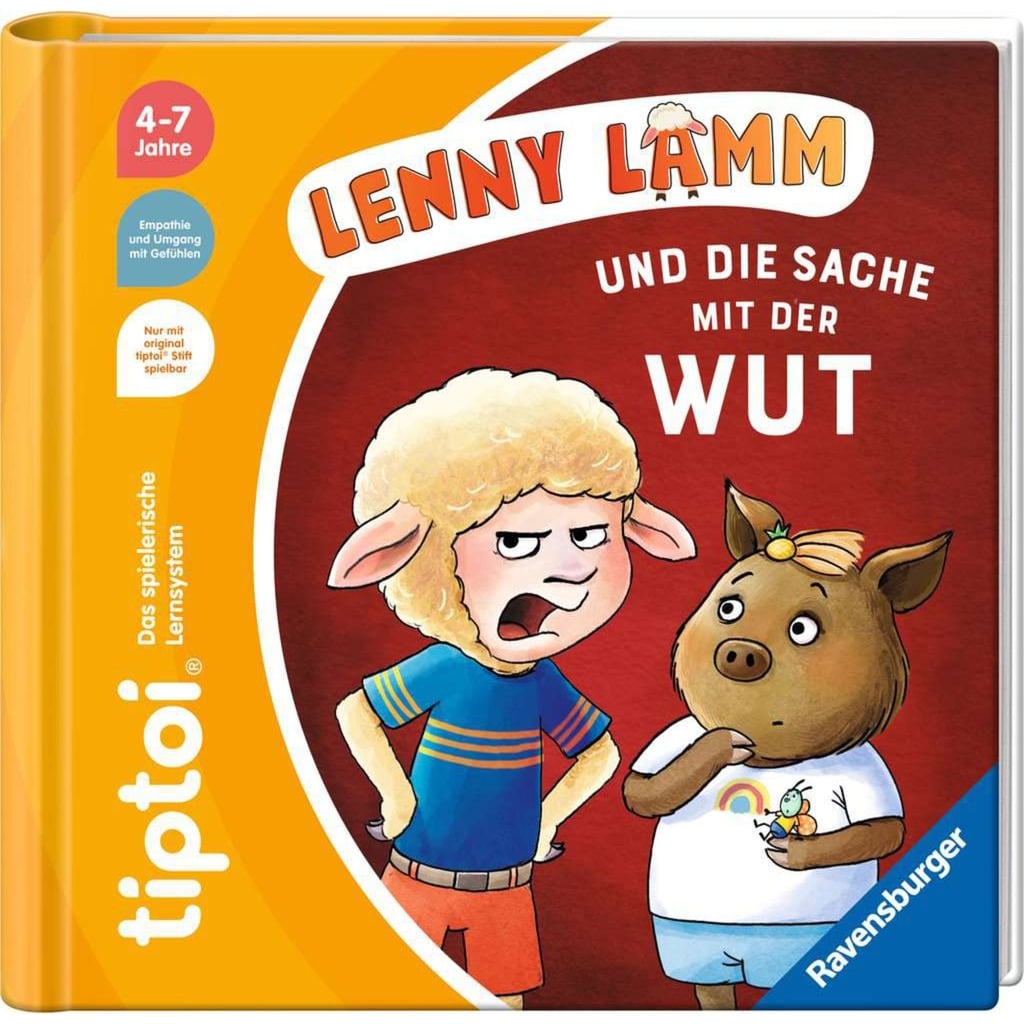 tiptoi Lenny Lamm und die Sache mit der Wut, Lernbuch
