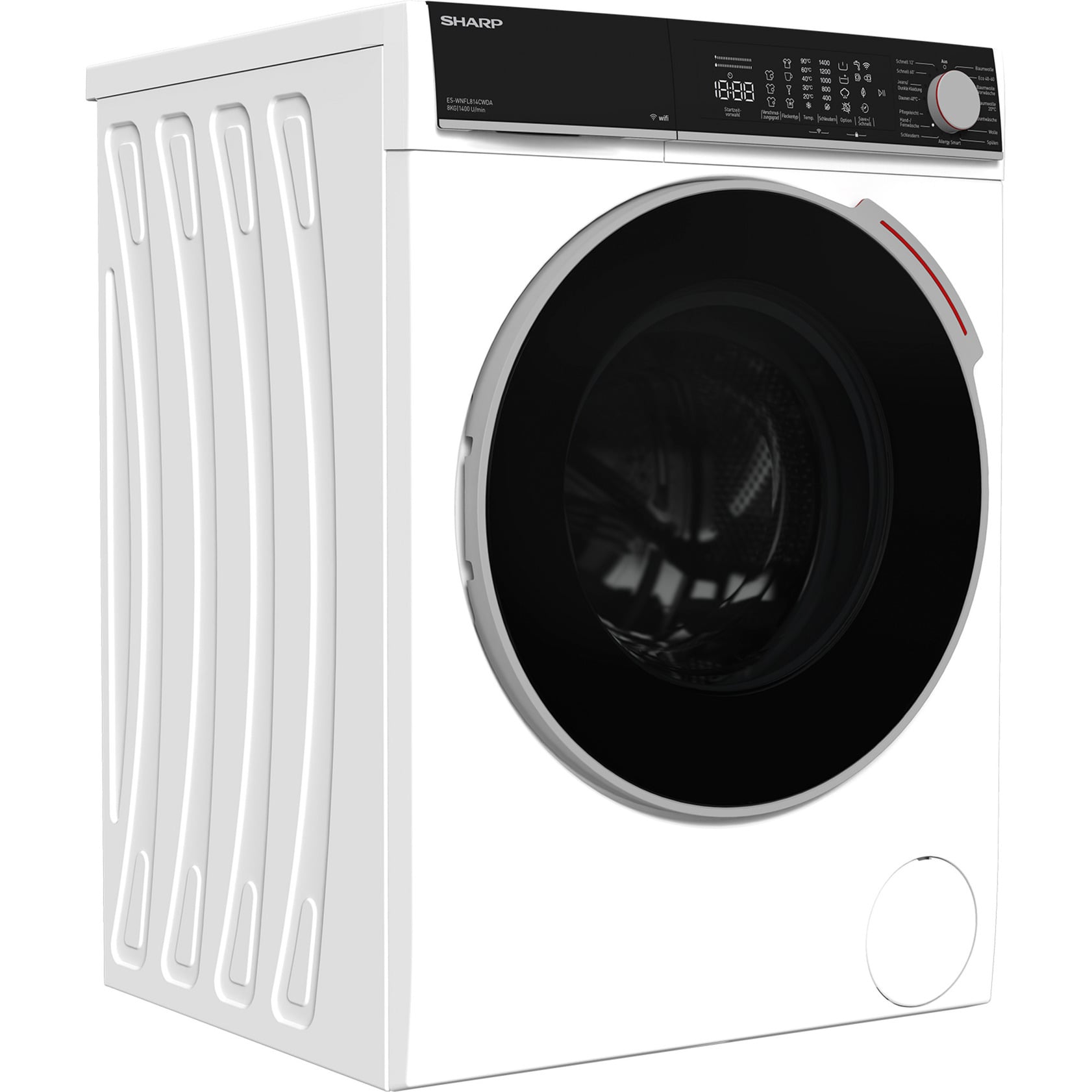 ES-WNFL814CWDA-DE , Waschmaschine