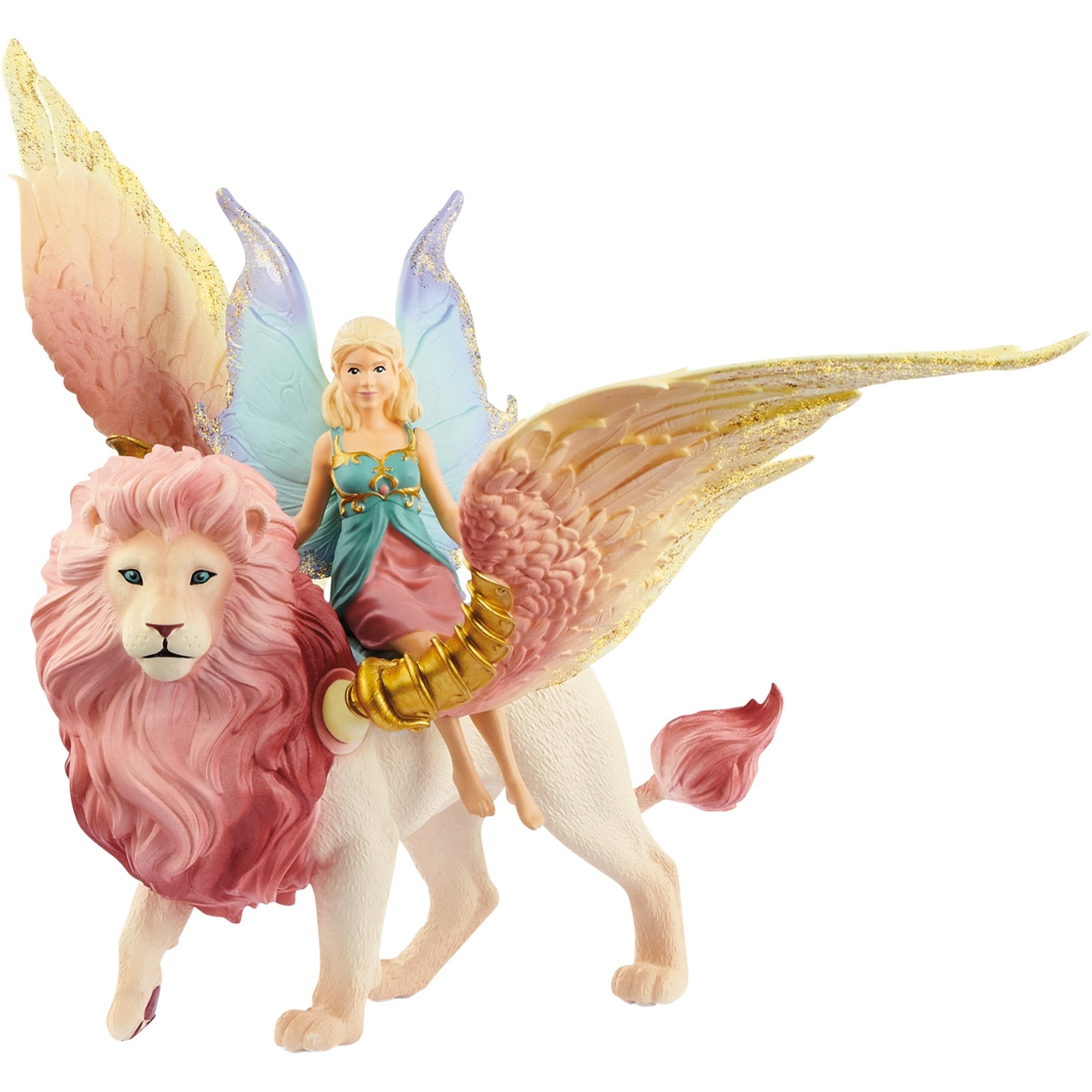 Bayala Elfe auf geflügeltem Löwe, Spielfigur