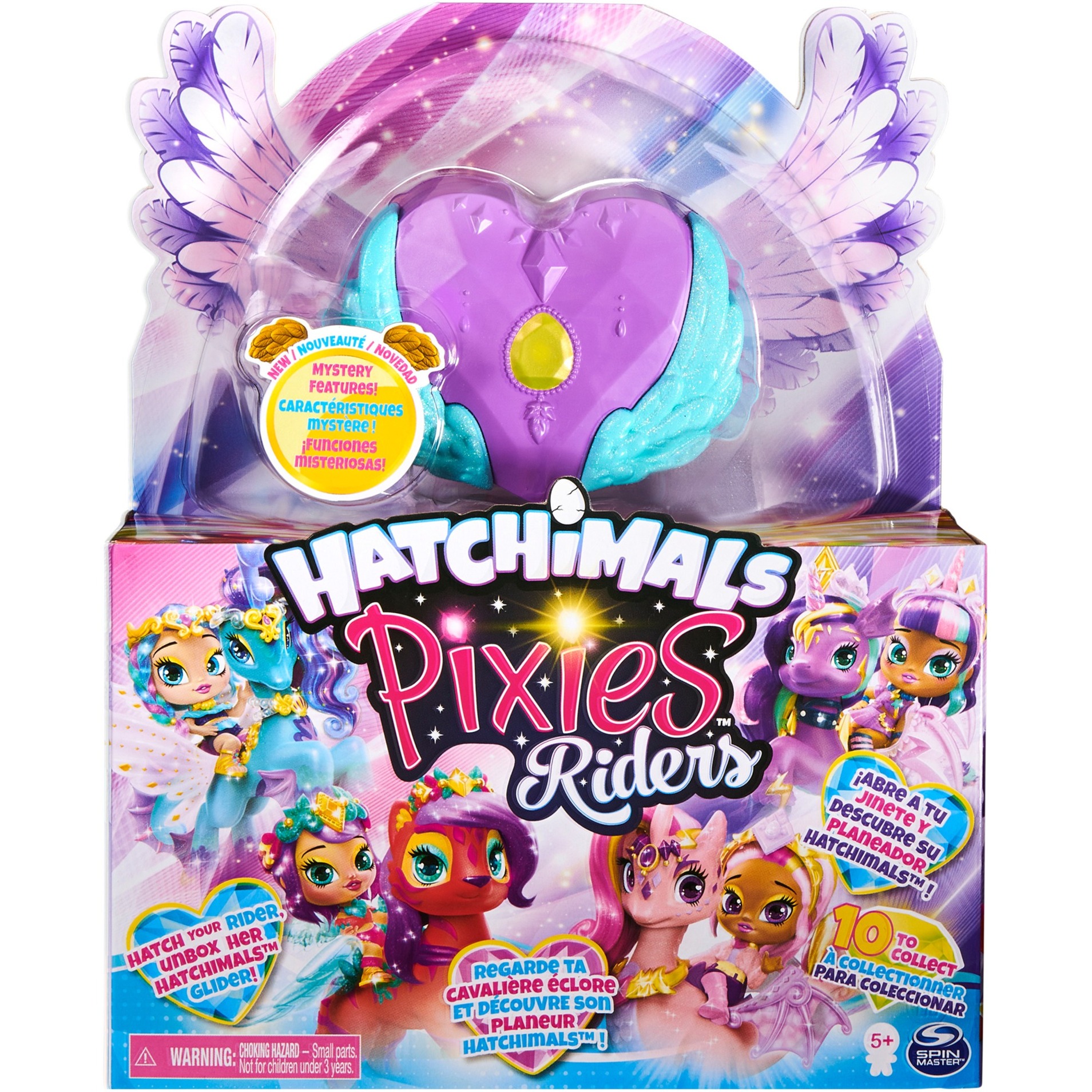 Spin Master Hatchimals Pixies Riders Moonlight Mia Pixie und Unicornix, Spielfigur | 00778988354223 Spin Master Hatchimals Pixies Riders Moonlight Mia Pixie und Unicornix, Spielfigur | 00778988354223