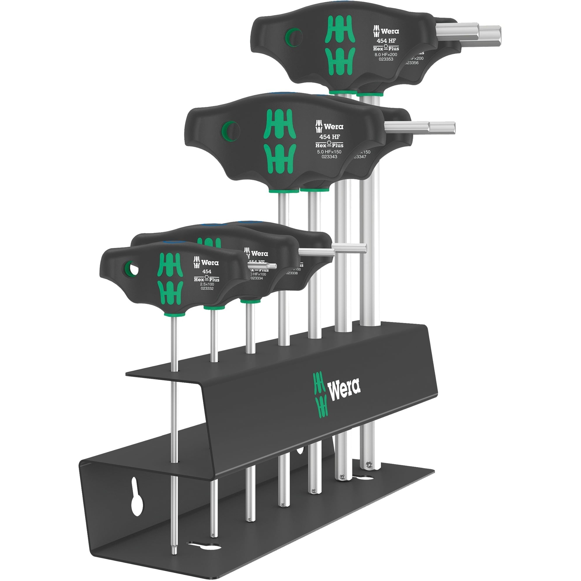 454/7 HF Set 2 Quergriff-Schraubendreher + Rack, 7-teilig