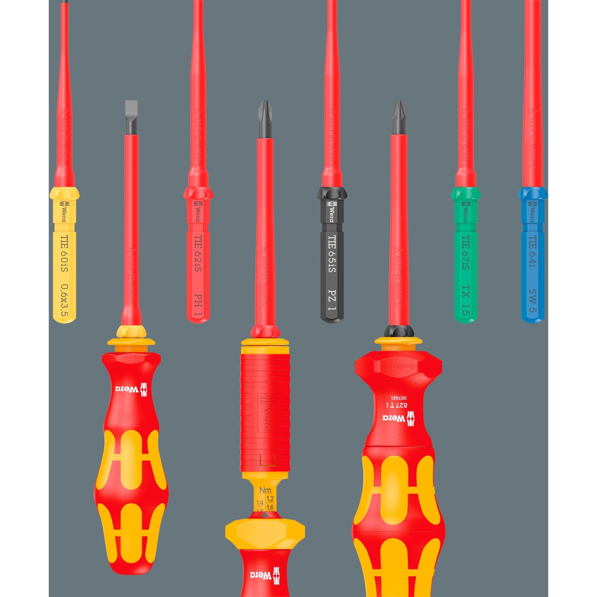 Wera Kraftform Kompakt VDE 16 Extra Slim 1 - Con Mango Y Varillas - Foto 6