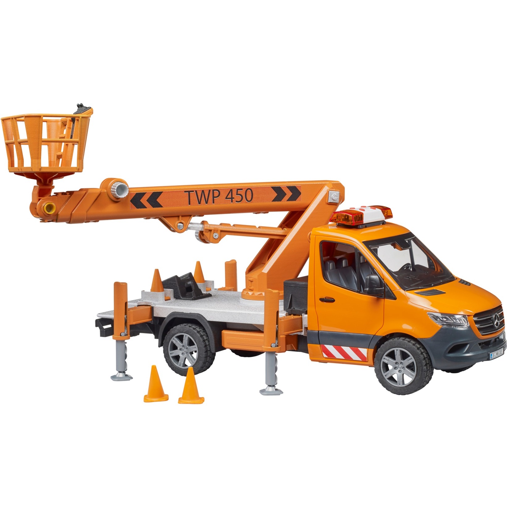 Bruder Mercedes Benz Sprinter Arbeitsbühne, Modellfahrzeug | 04001702026790 Bruder Mercedes Benz Sprinter Arbeitsbühne, Modellfahrzeug | 04001702026790