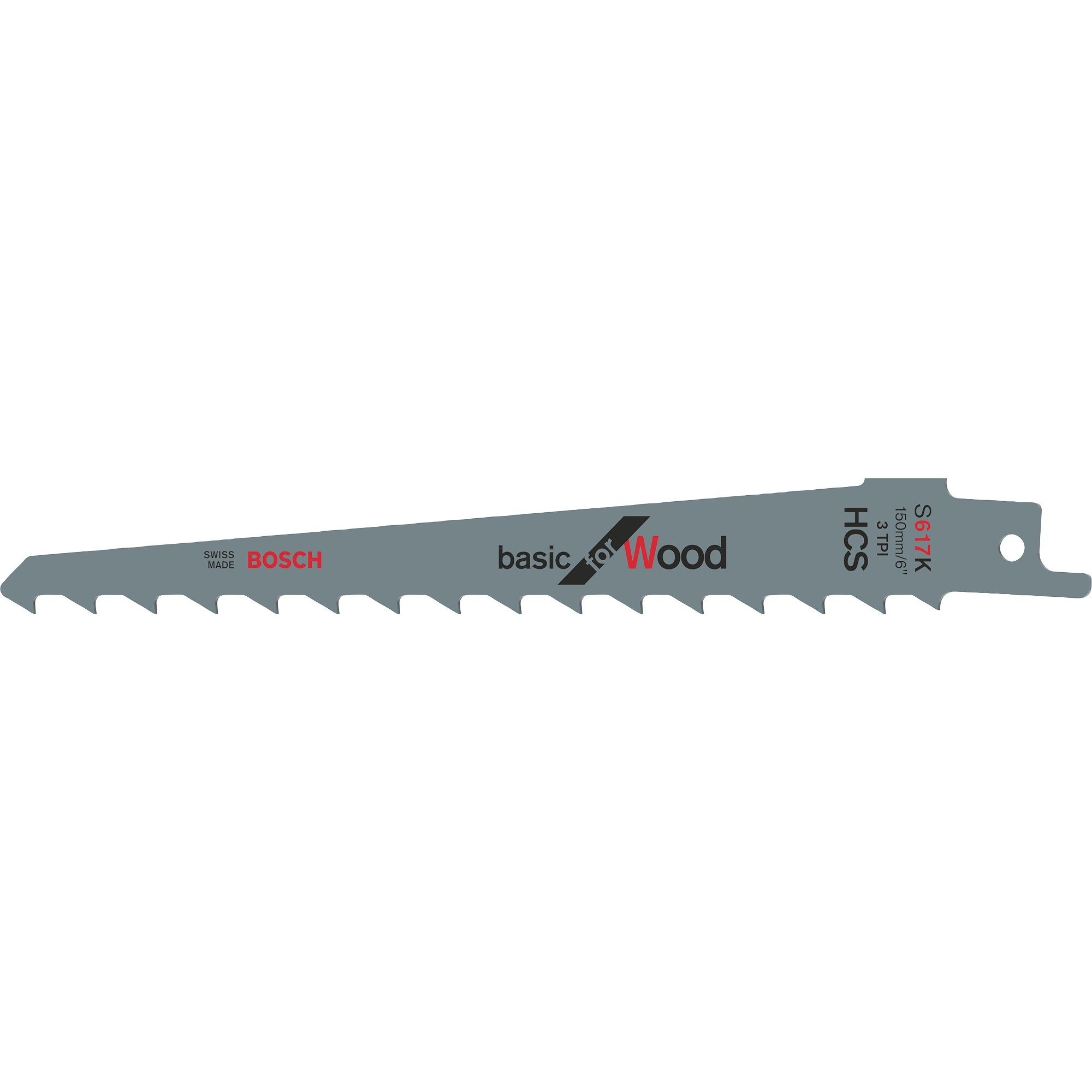 Bosch Säbelsägeblatt S 617 K Basic for Wood, 5 Stück | 03165140016063 Bosch Säbelsägeblatt S 617 K Basic for Wood, 5 Stück | 03165140016063