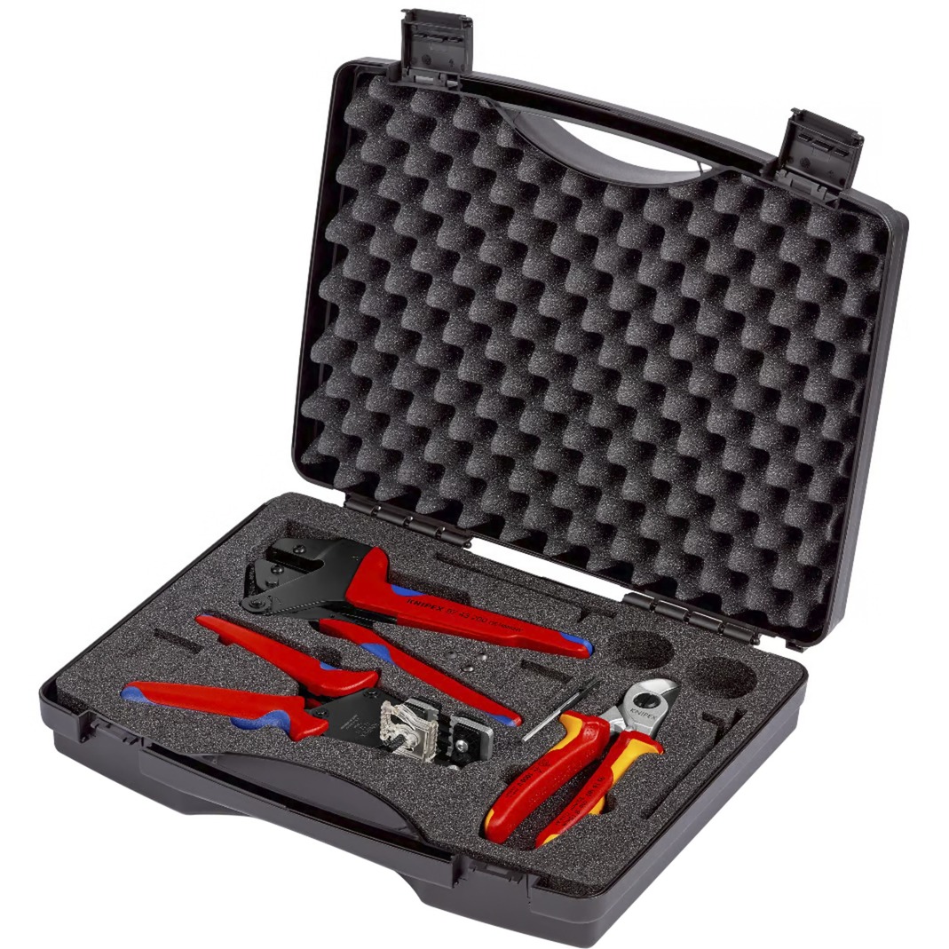 Werkzeugkoffer für Photovoltaik, 3-teilig, Werkzeug-Set