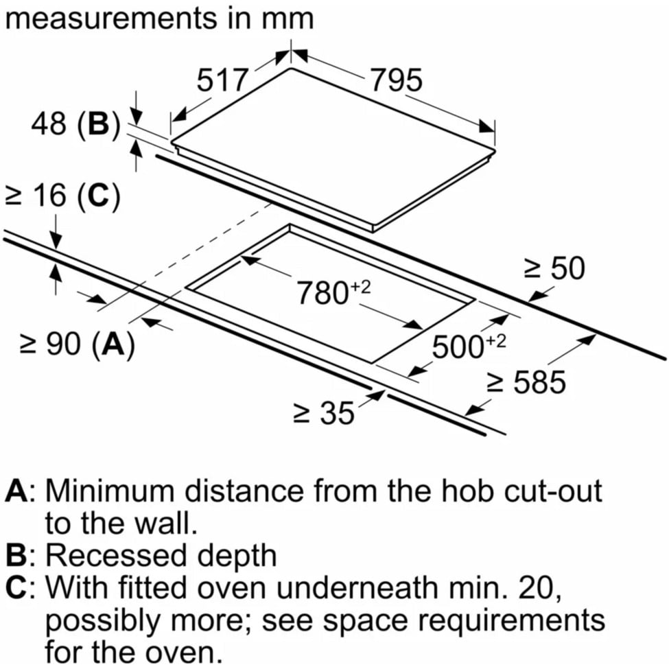 Bosch HBD632LS82 Serie 6, Backofen-Set schwarz, 60 cm