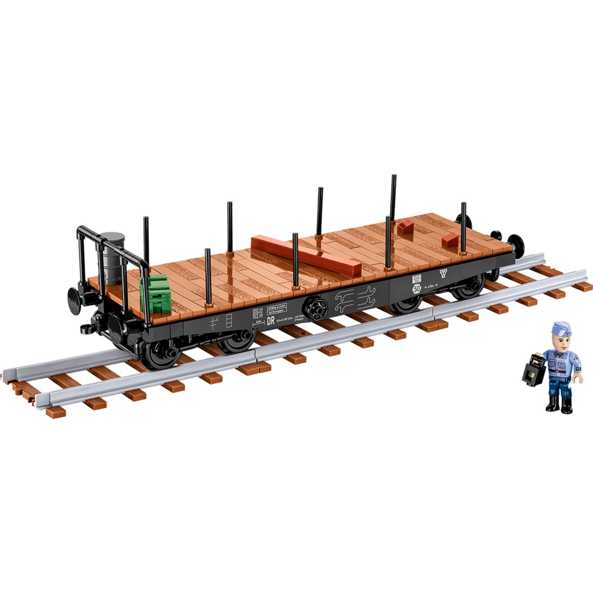 Cobi Schwerer Plattformwagen Typ SSYS, Konstruktionsspielzeug | 05902251062842 Cobi Schwerer Plattformwagen Typ SSYS, Konstruktionsspielzeug | 05902251062842