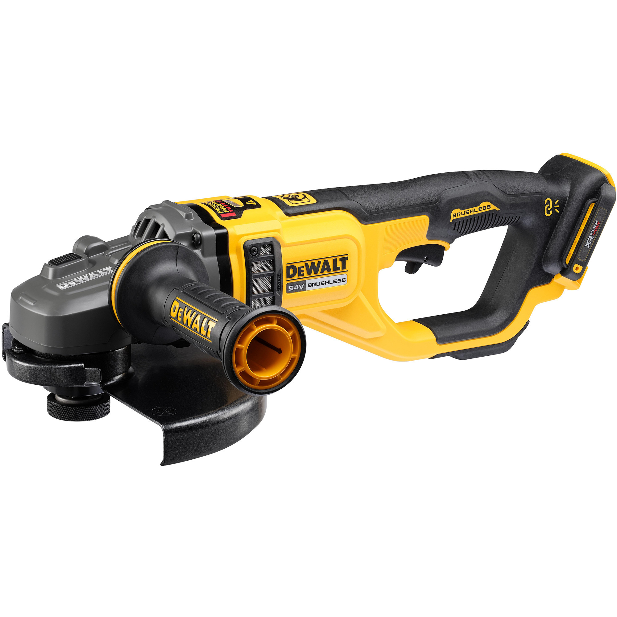 Akku-Winkelschleifer DCG460N, 230mm, 54Volt