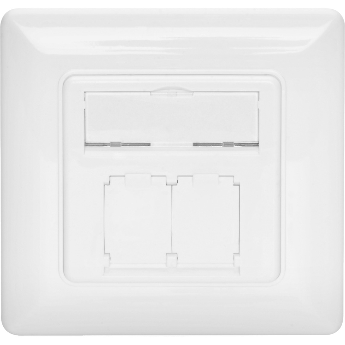 Frontplatte + Einbaurahmen für Multimedia/Keystone, Frontpanel