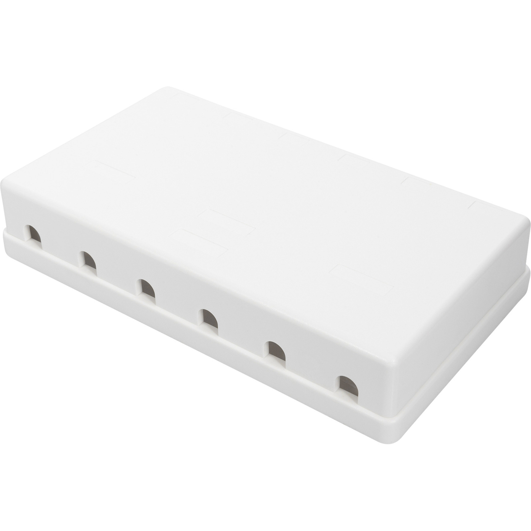 Konsolidierungs-Punkt Gehäuse, für 6x Keystone Module