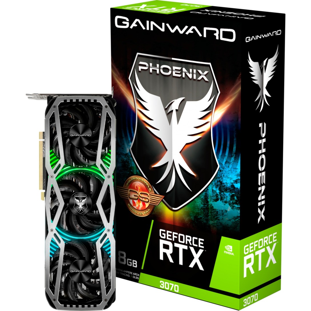 Gainward GeForce RTX 3070 Phoenix GS 8G LHR, Grafikkarte | 04710562242096 Gainward GeForce RTX 3070 Phoenix GS 8G LHR, Grafikkarte | 04710562242096