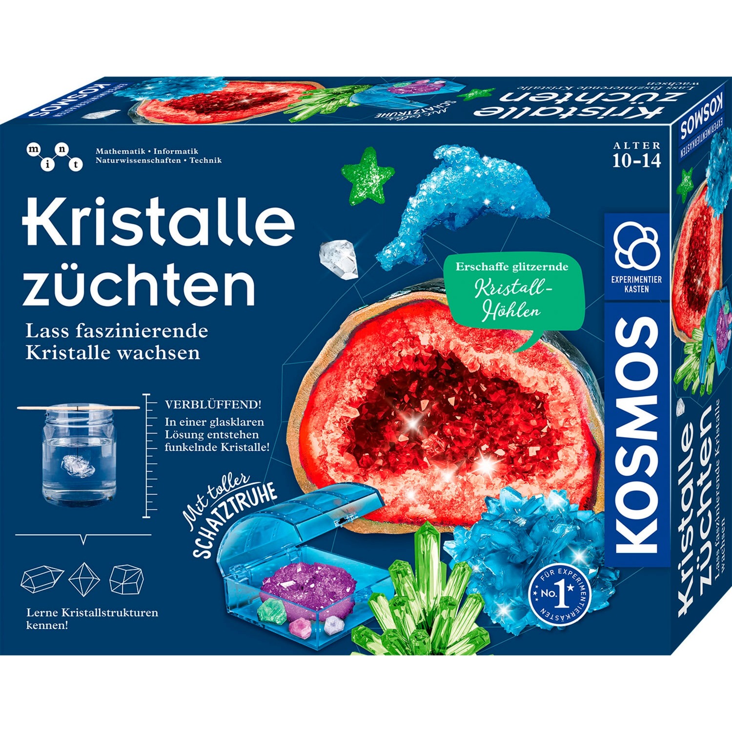 Kristalle züchten, Experimentierkasten