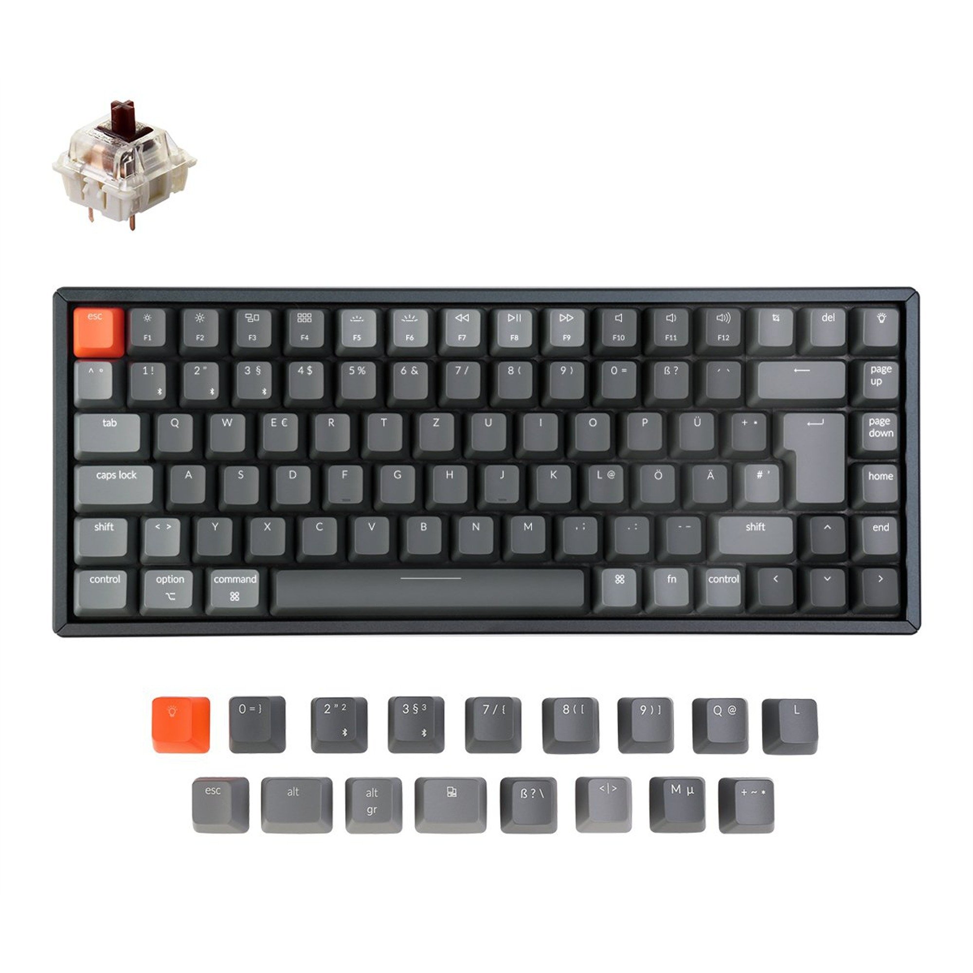 Keychron K2 Version 2, Gaming-Tastatur | 04897115550416 Keychron K2 Version 2, Gaming-Tastatur | 04897115550416