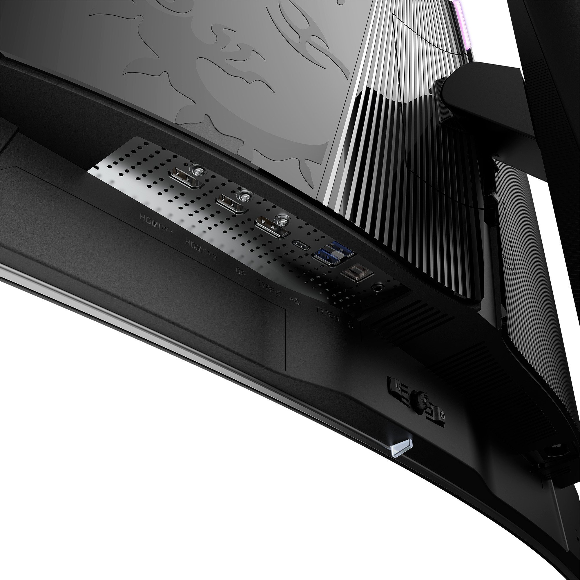 MSI MPG 321CURXDE QD-OLED, Gaming-Monitor 80 cm (31.5 Zoll), schwarz, UltraHD/4K, QD-OLED, Curved, USB-Hub, KVM, 240Hz Panel