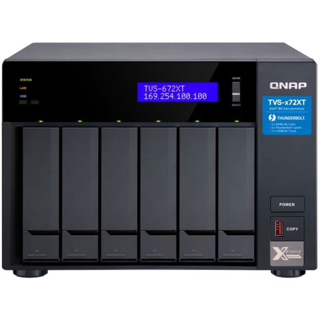 QNAP TVS-672XT-i5-8G, NAS | 04711103080139 QNAP TVS-672XT-i5-8G, NAS | 04711103080139