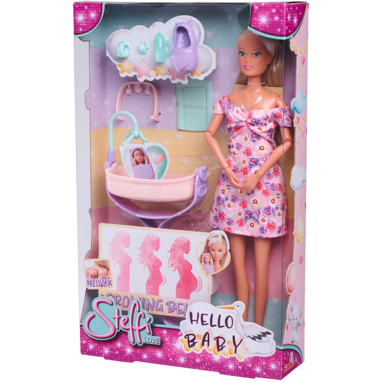 Simba Steffi LOVE – Hello Baby, Puppe | 04006592091156 Simba Steffi LOVE – Hello Baby, Puppe | 04006592091156