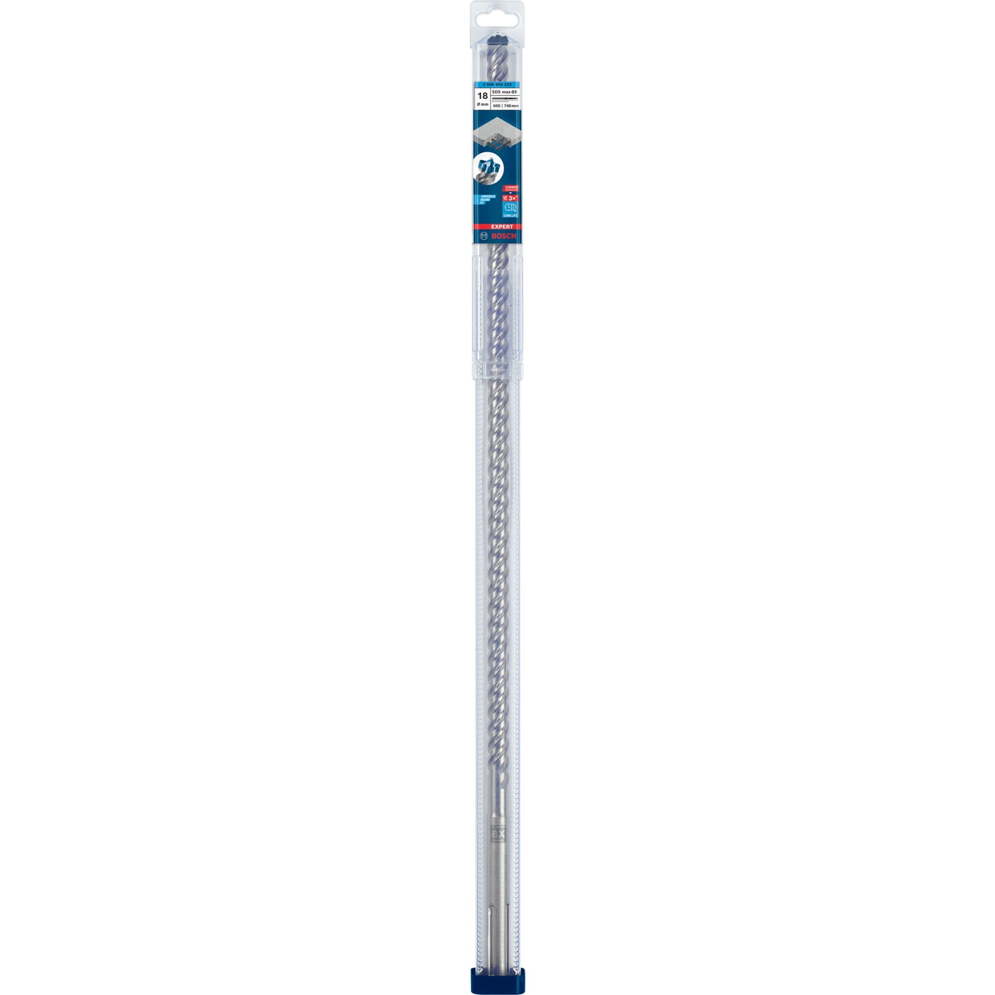 EXPERT Hammerbohrer SDS-max-8X, Ø 18mm