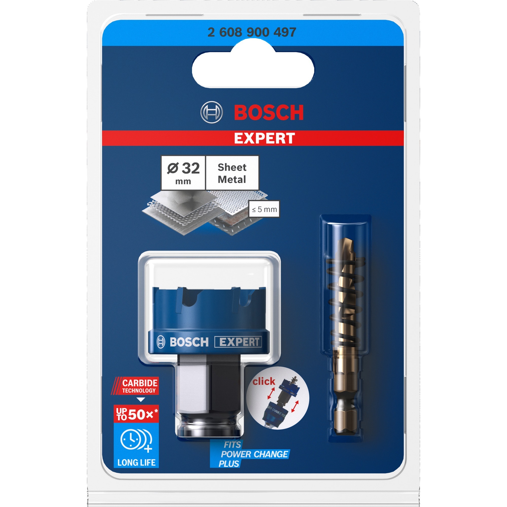EXPERT Sheet Metal PC Plus Lochsäge, Ø 32mm
