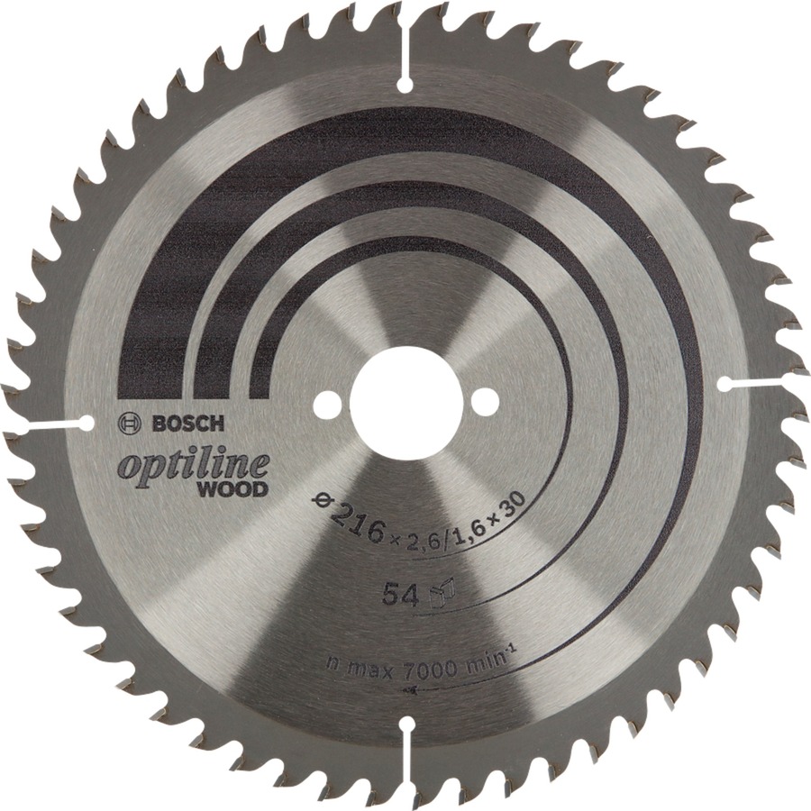 PRO Wood Kreissägeblatt, Ø 216mm, 54Z