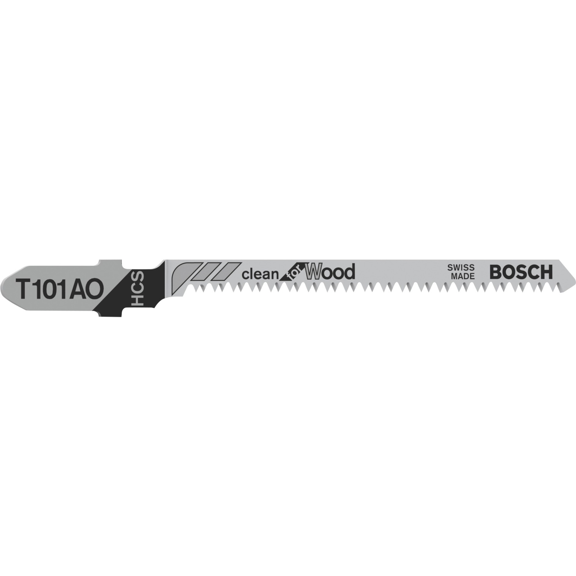 Bosch Stichsägeblatt T 101AO Clean for Wood, 83mm | 03165140006972 Bosch Stichsägeblatt T 101AO Clean for Wood, 83mm | 03165140006972