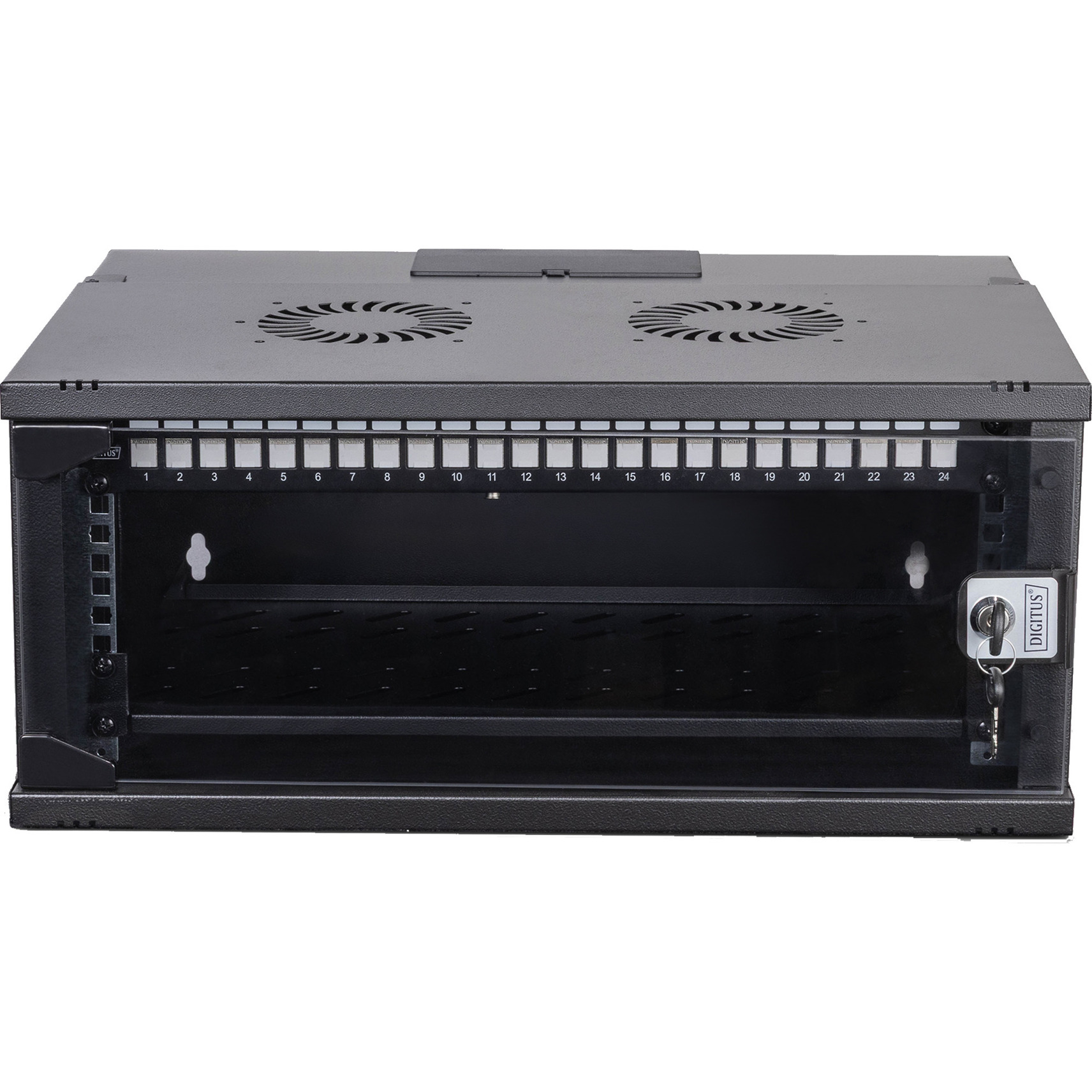 Netzwerk-Set SOHO Pro 19" 540x400 mm (BxT), IT-Schrank