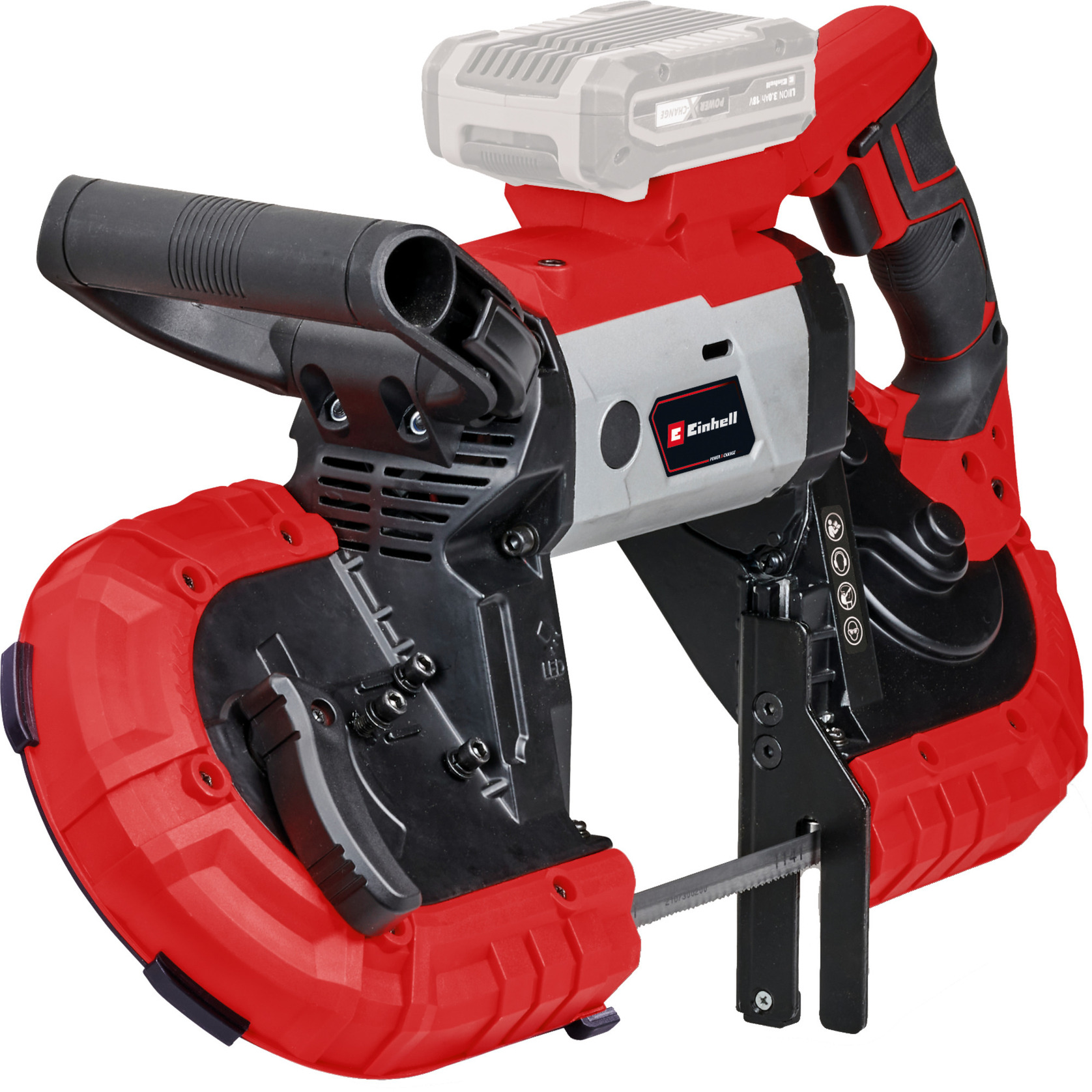 Power X-Change Akku-Bandsäge TE-MB 18/127 Li-Solo, 18Volt