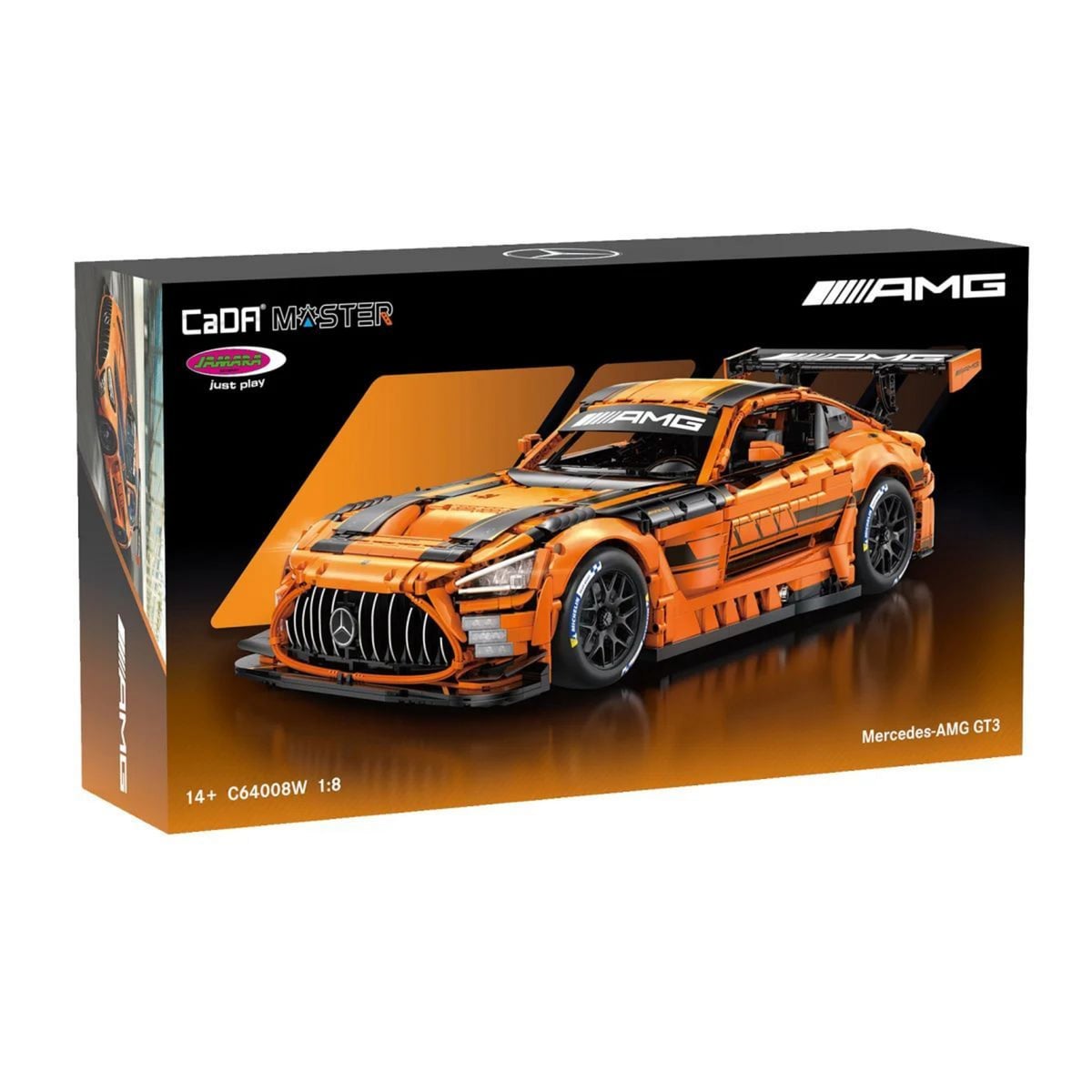 Mercedes-AMG GT3 Maßstab 1 zu 8, Modellbau