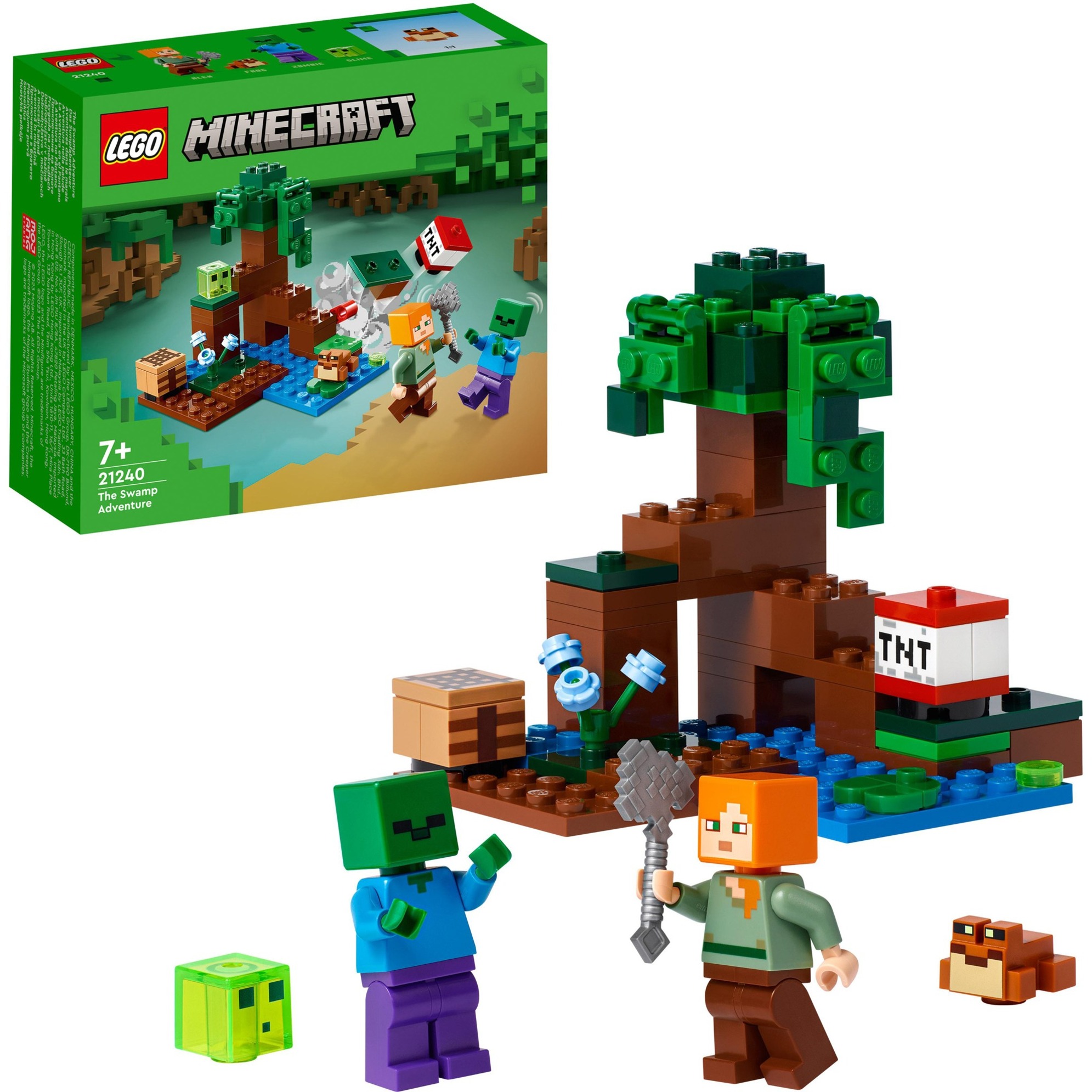 21240 Minecraft Das Sumpfabenteuer, Konstruktionsspielzeug