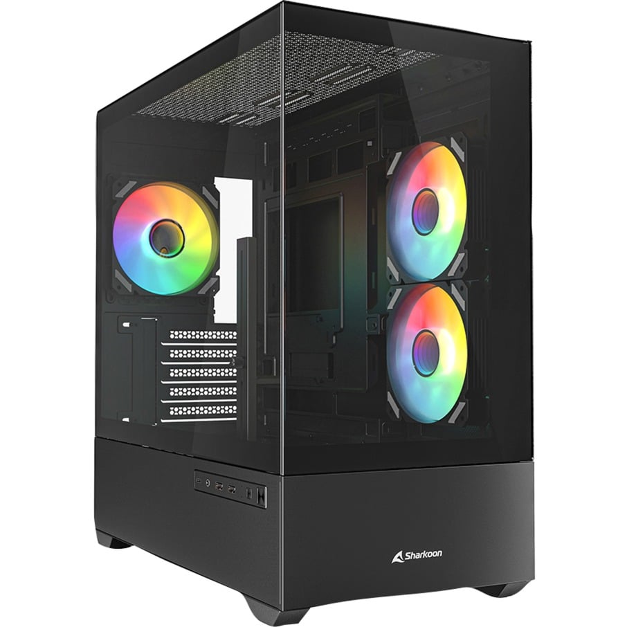 Sharkoon MK6 RGB , Tower-Gehäuse | 04044951041794 Sharkoon MK6 RGB , Tower-Gehäuse | 04044951041794