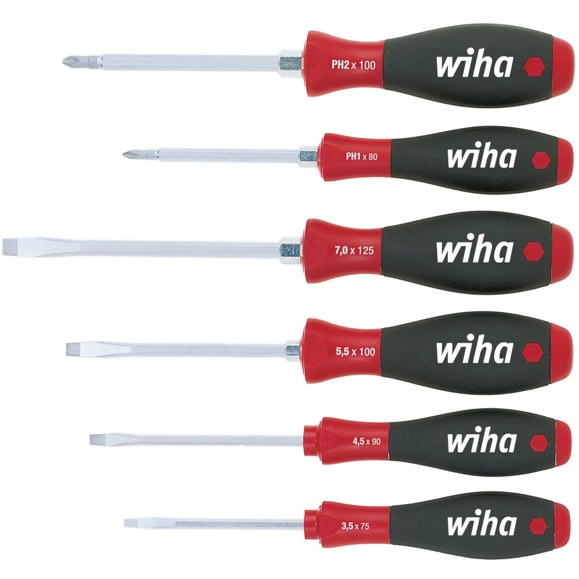 Schraubendreher-Set SoftFinish, 6-teilig