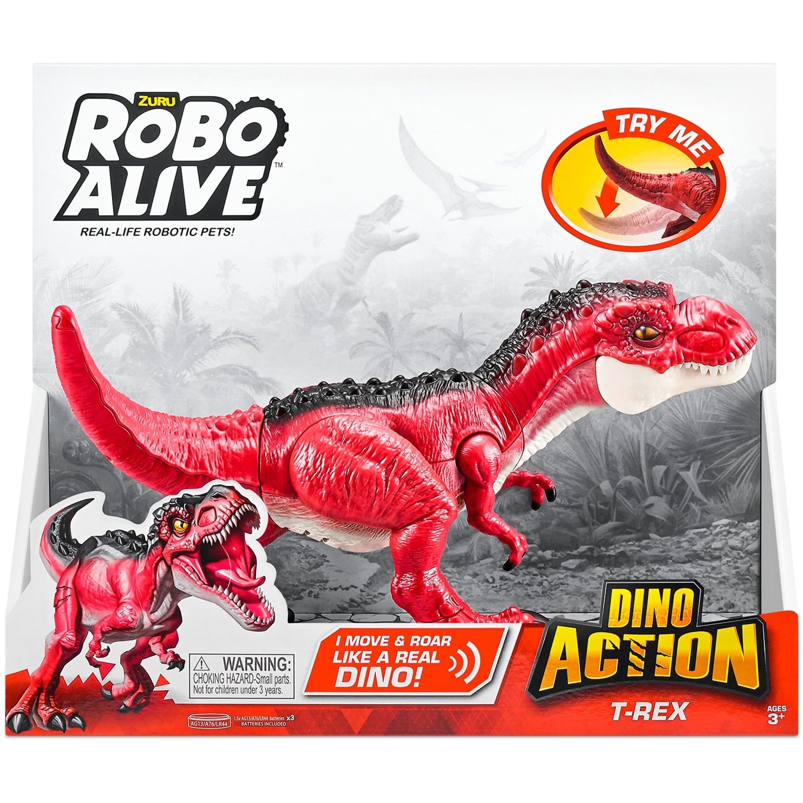 spielzeug t rex ZURU Robo Alive Dino Action T-Rex, Spielfigur
