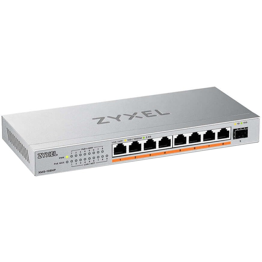 Zyxel XMG-108HP, Switch | 04718937631148 Zyxel XMG-108HP, Switch | 04718937631148