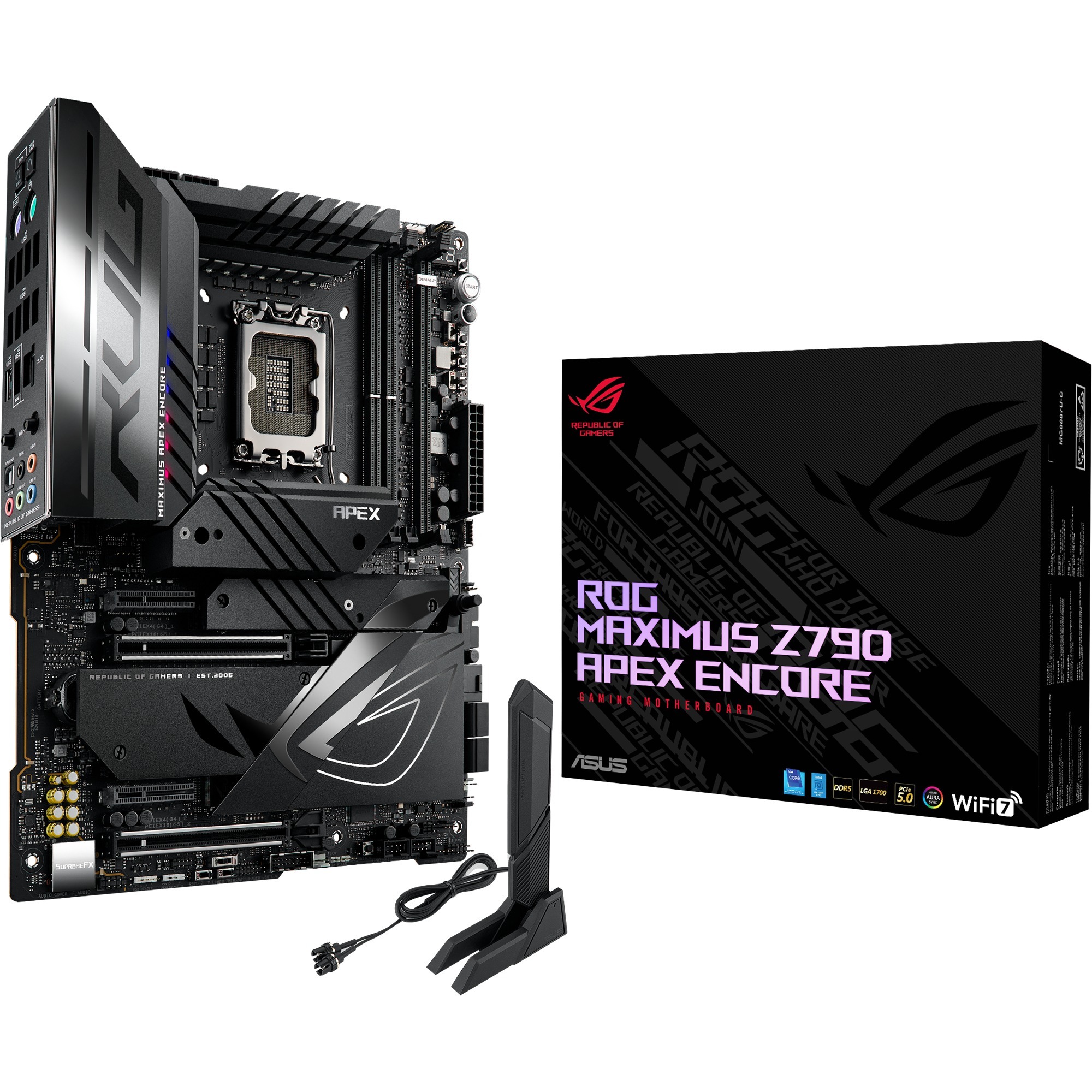 Asus ROG MAXIMUS Z790 APEX ENCORE, Mainboard | 04711387361115 Asus ROG MAXIMUS Z790 APEX ENCORE, Mainboard | 04711387361115