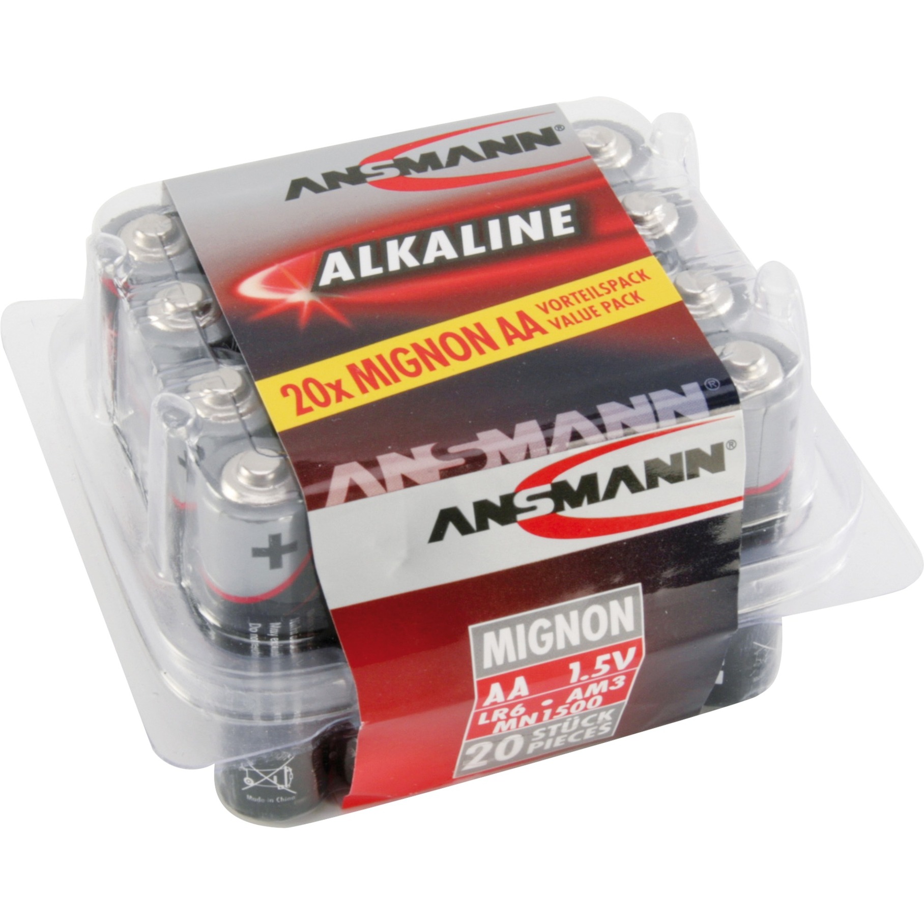 Alkaline Red, Batterie