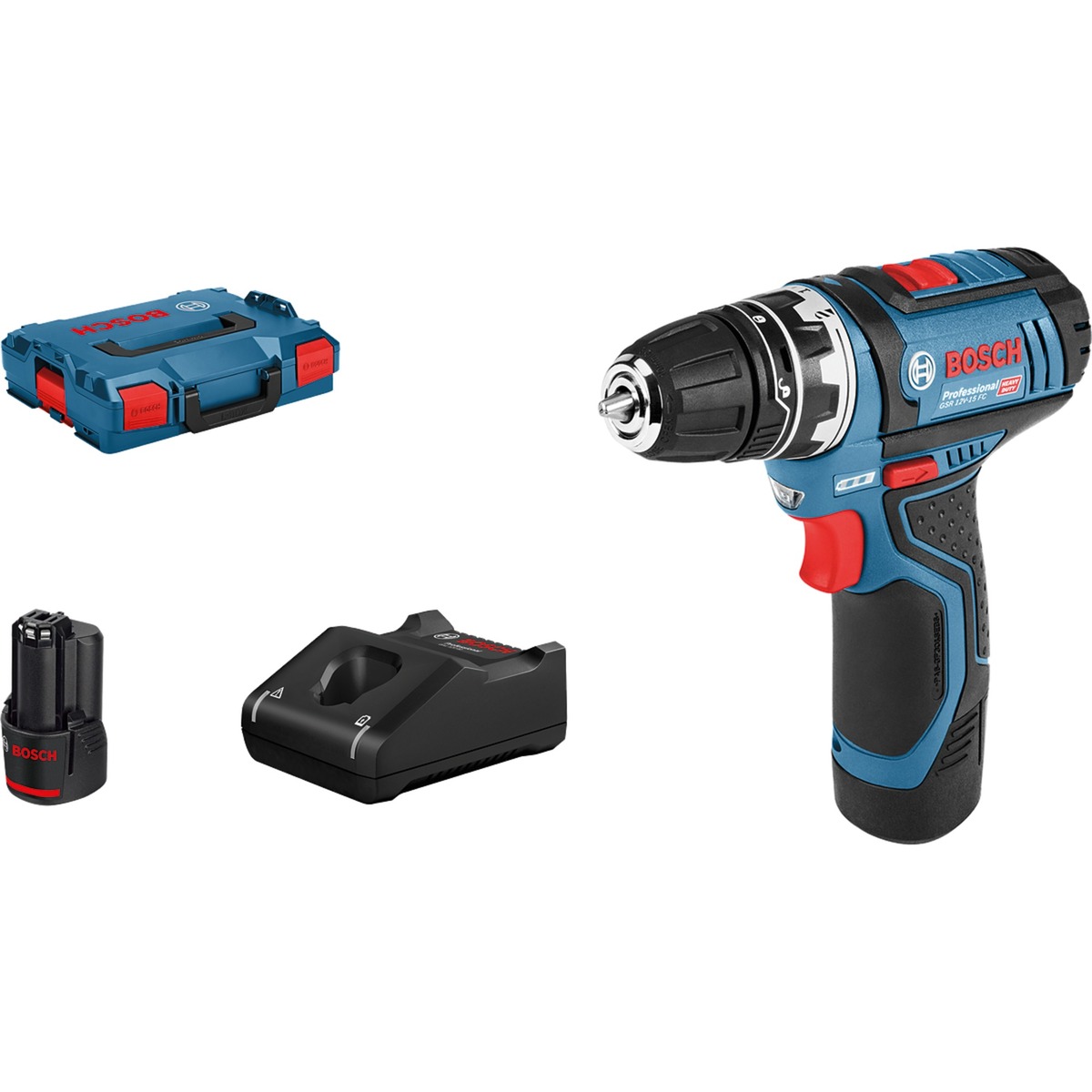 Bosch Akku-Bohrschrauber GSR 12V-15 FC Professional, 12Volt | 03165140847698 Bosch Akku-Bohrschrauber GSR 12V-15 FC Professional, 12Volt | 03165140847698