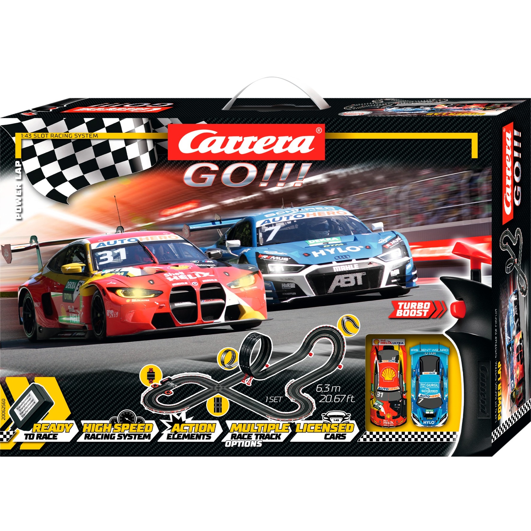 Carrera GO!!! Power Lap, Rennbahn | 04007486625600 Carrera GO!!! Power Lap, Rennbahn | 04007486625600