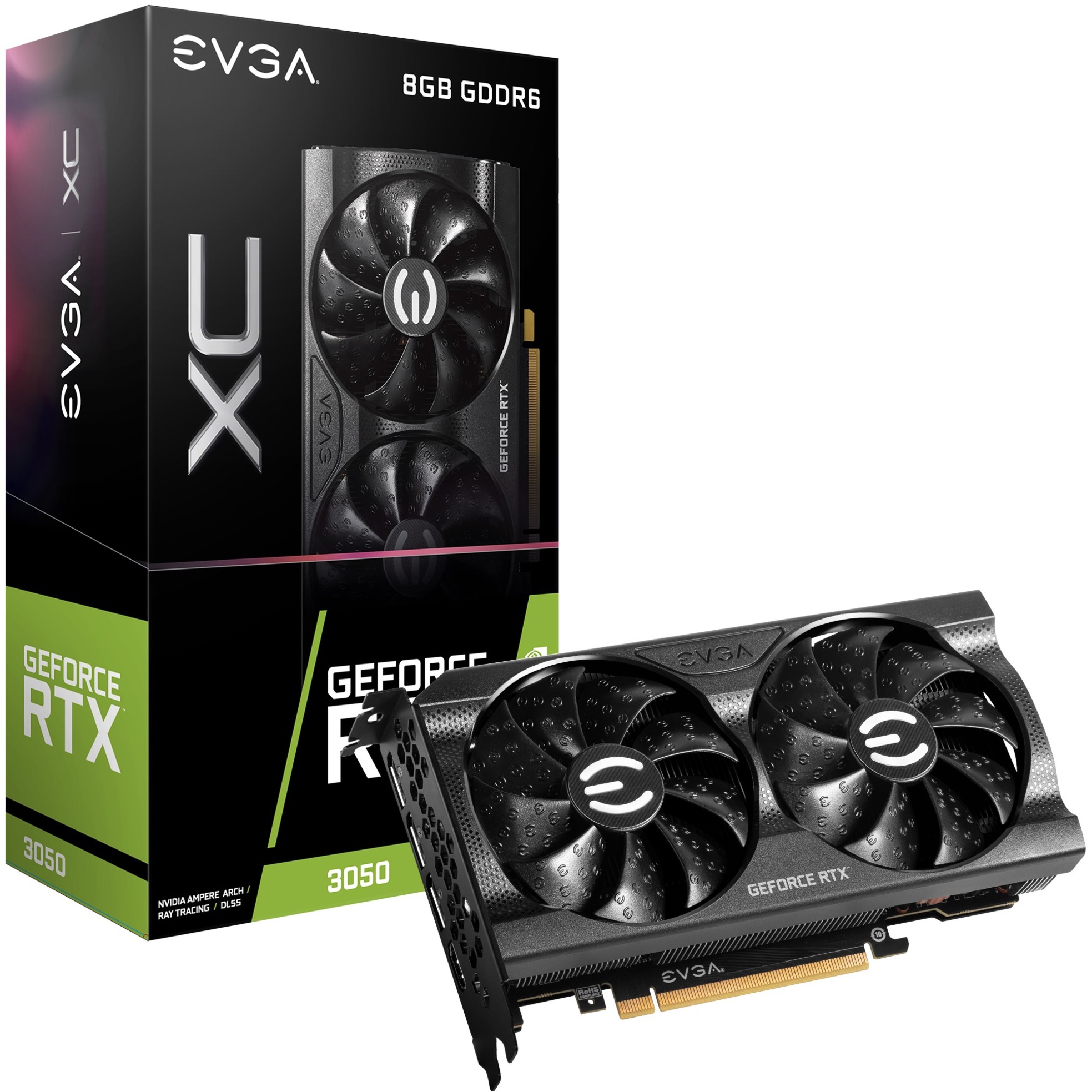 Evga GeForce RTX 3050 XC GAMING, Grafikkarte | 05214882445490 Evga GeForce RTX 3050 XC GAMING, Grafikkarte | 05214882445490