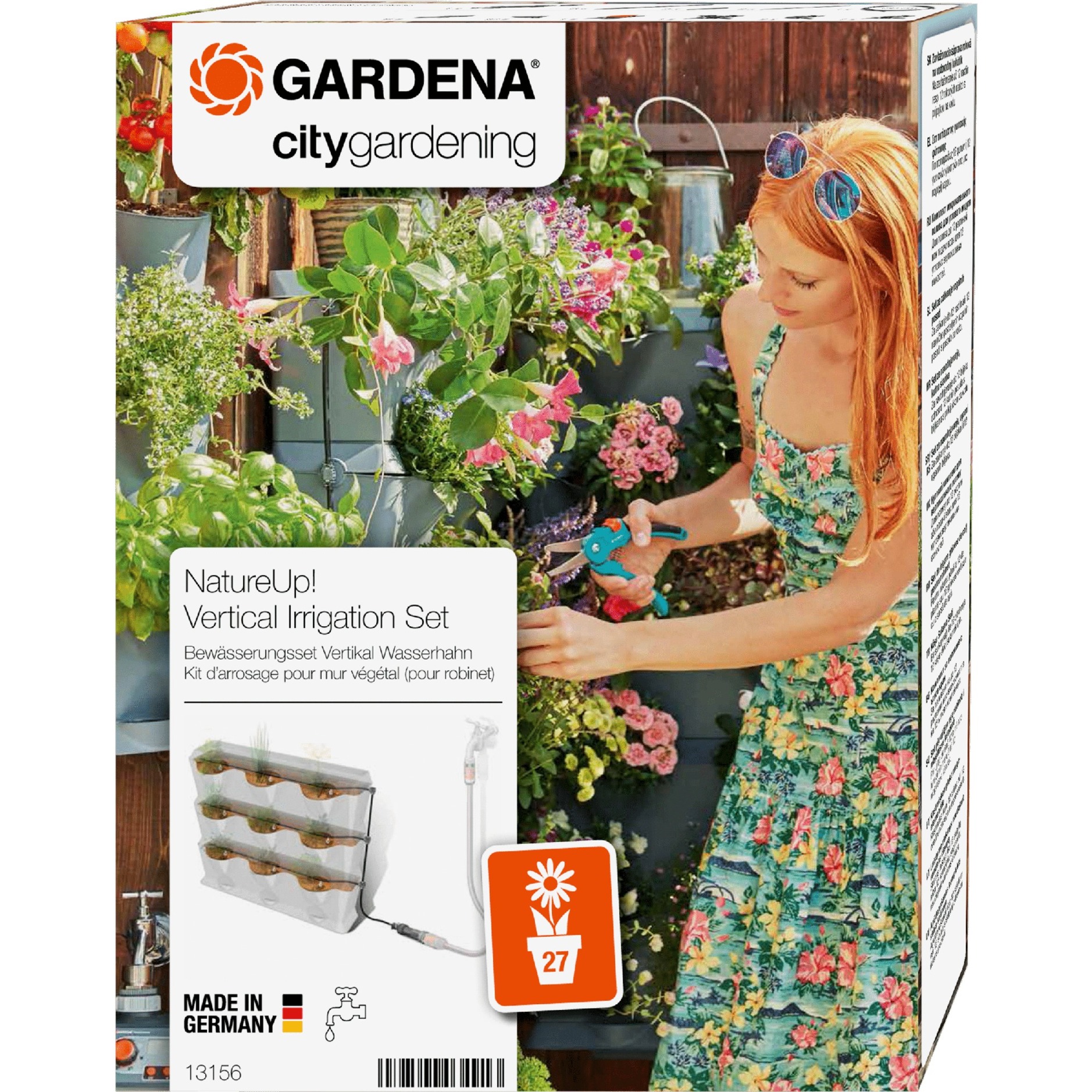 Gardena NatureUp! Bewässerungsset Vertikal, Tropfsystem | 04078500034913 Gardena NatureUp! Bewässerungsset Vertikal, Tropfsystem | 04078500034913